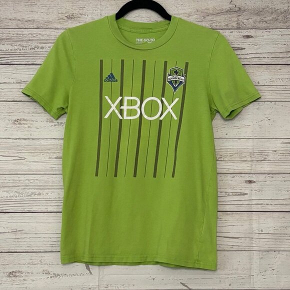 Adidas XBox Sounders Jersey Shirt Dempsey #2 Large 14/16 - Picture 1 of 5